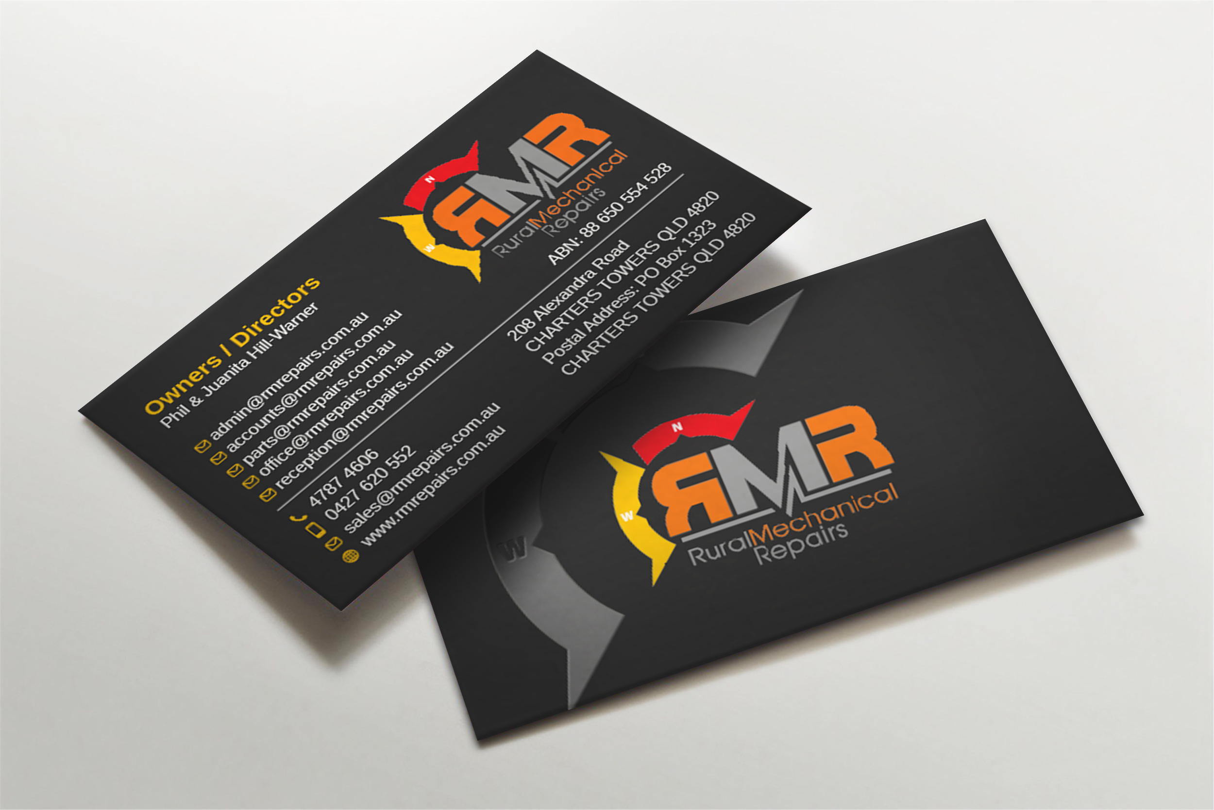 Visitenkarten-Design von Imagine design000 für Rural Mechanical Repairs | Design #28027874