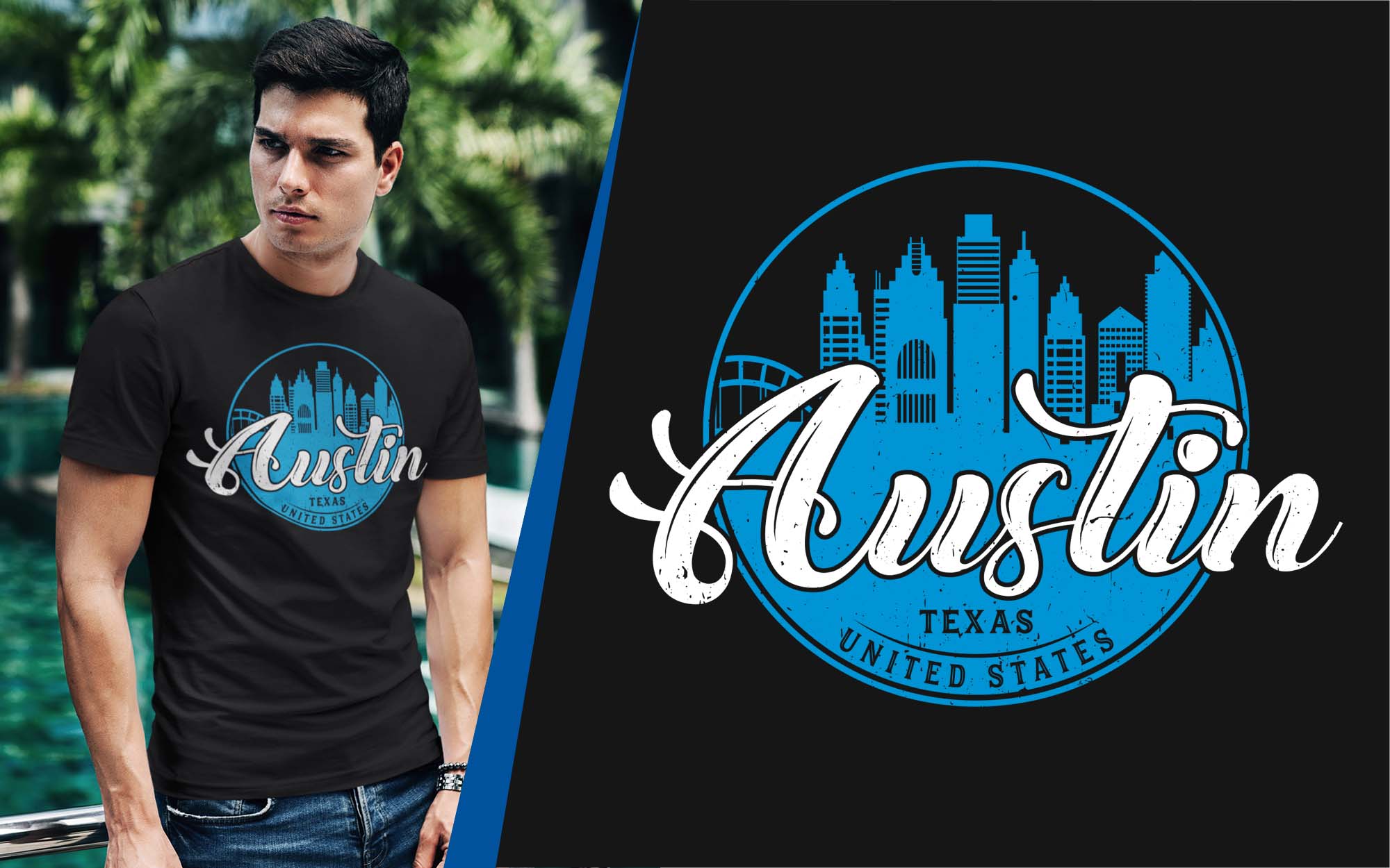T-Shirt-Design von Ismail Hossain für Native ATX Apparel | Design #28028895
