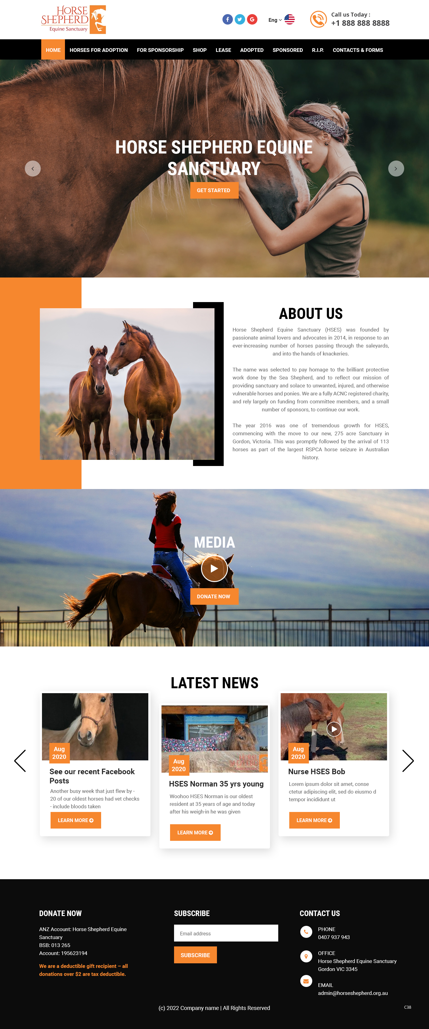 Diseño Web por pb para Horse Shepherd Park | Diseño #28027966