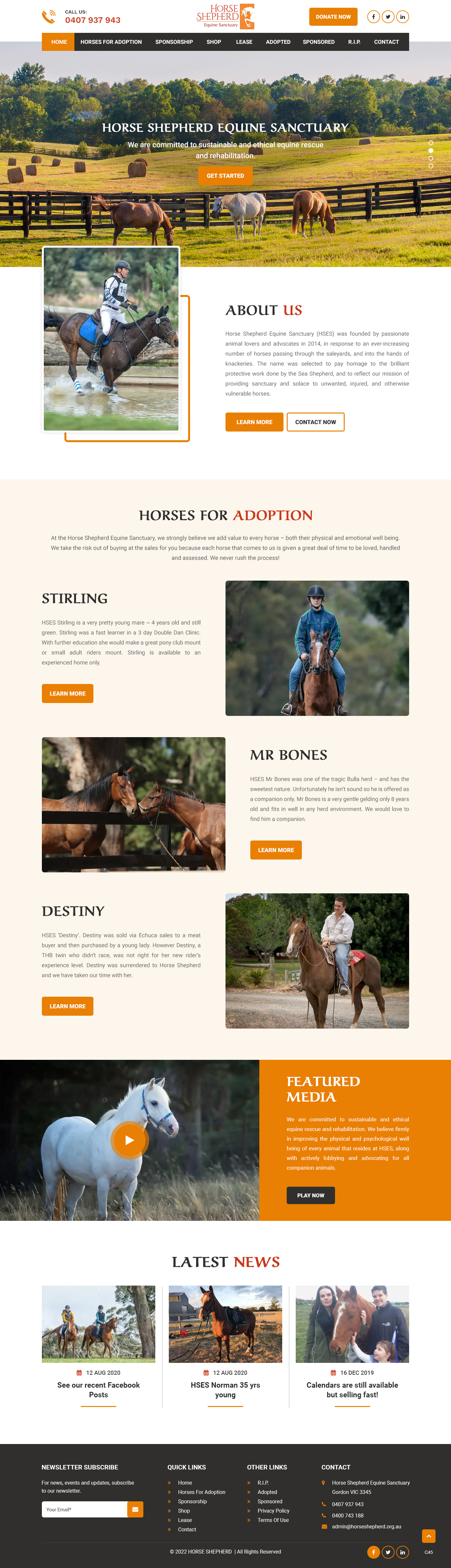 Diseño Web por pb para Horse Shepherd Park | Diseño #28027970