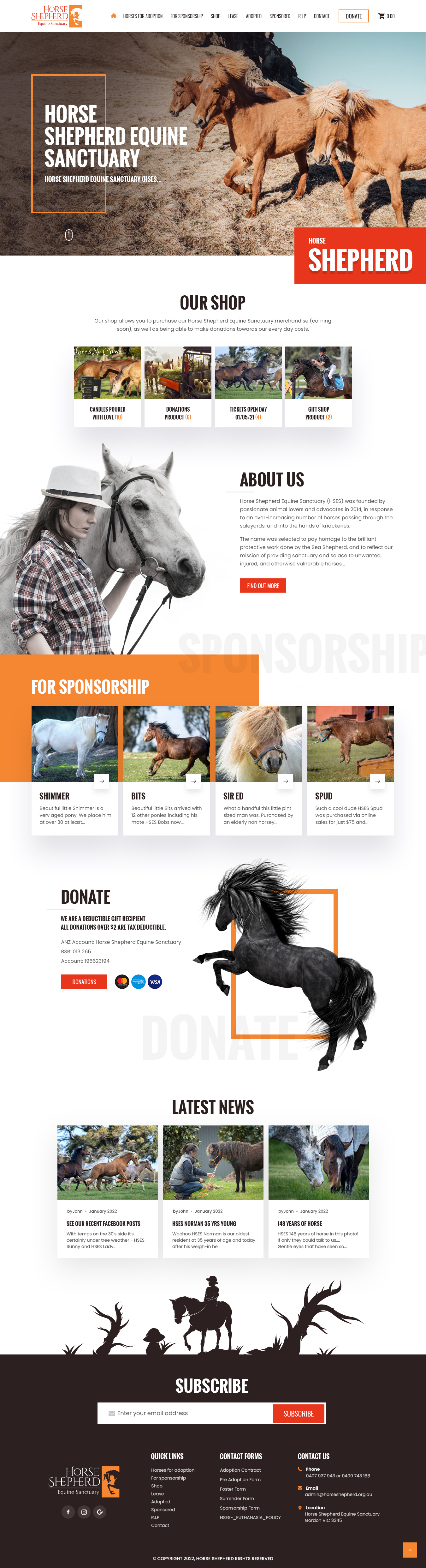 Web Design par NZ Creatives pour Horse Shepherd Park | Design #28026905