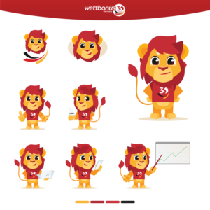 mascot for our website -  Lion | Grafik-Design von Gabriel T. Marques