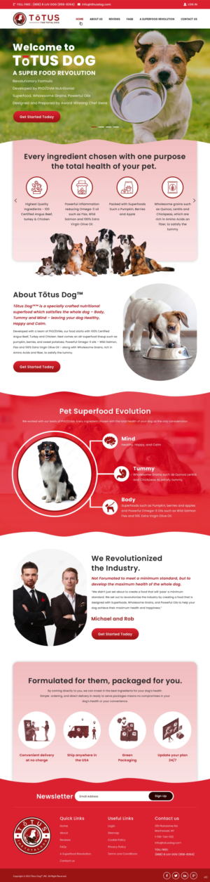 Cosmetic rework of website. Graphic arts only. We have a developer working in html | Web-Design von pb