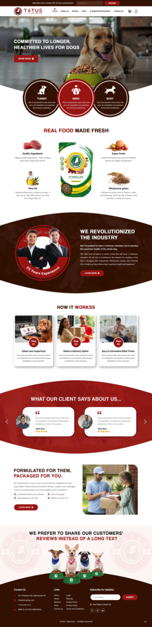 Cosmetic rework of website. Graphic arts only. We have a developer working in html | Web-Design von pb