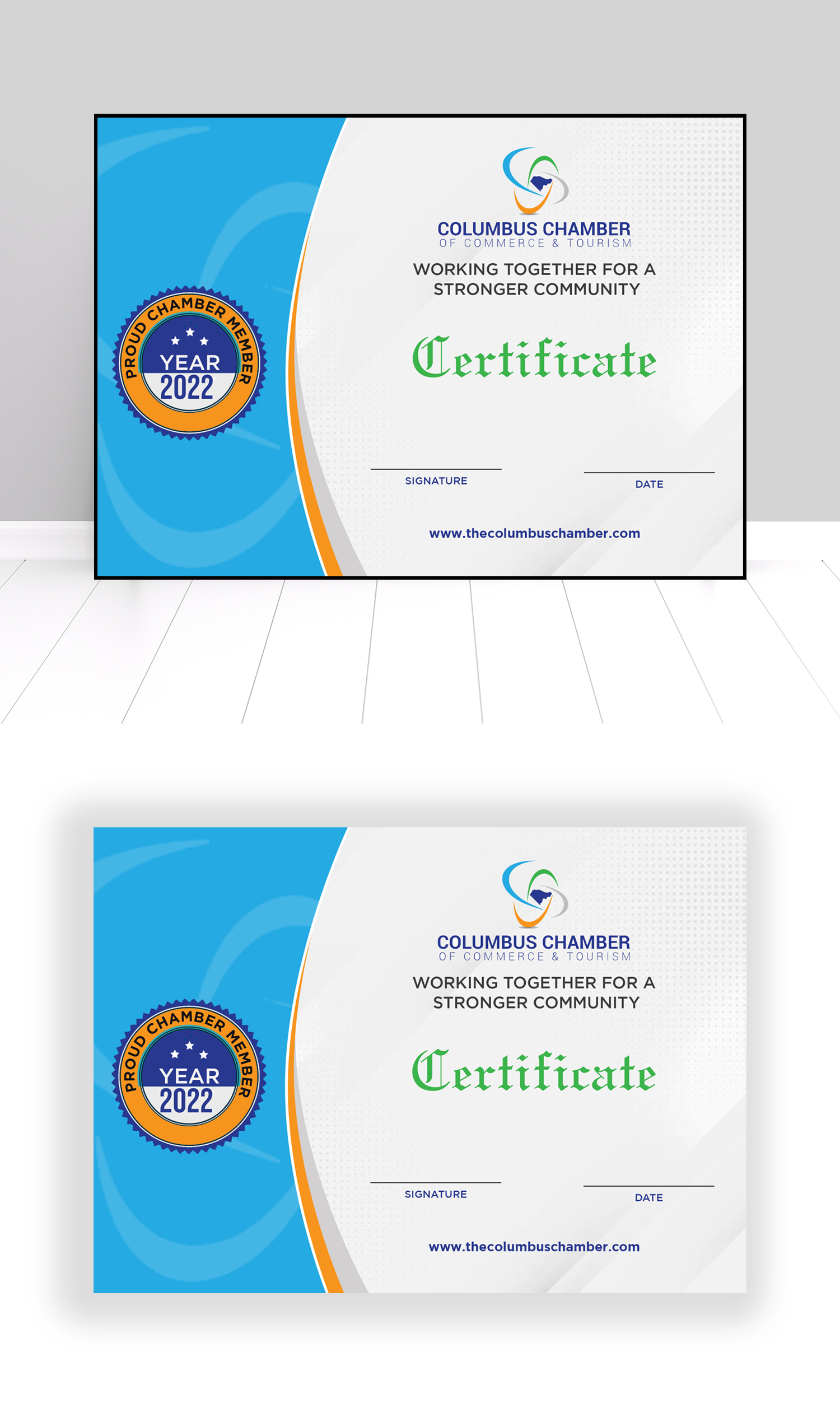 Graphic Design by debdesign for Columbus Chamber of Commerce and Tourism | Design #28028184