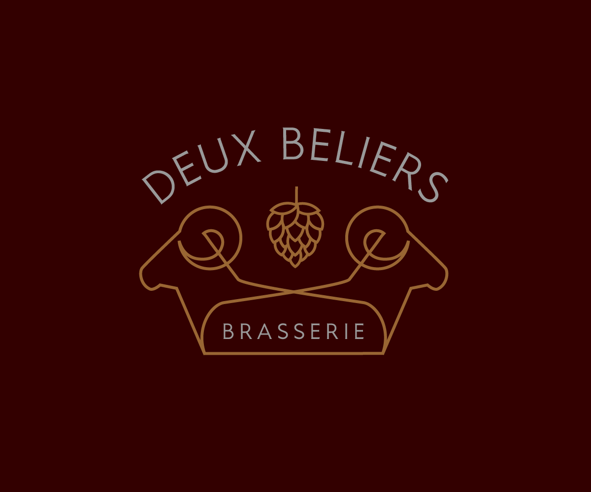 Logo Design by GliderGraphx for Deux Béliers | Design #28060546