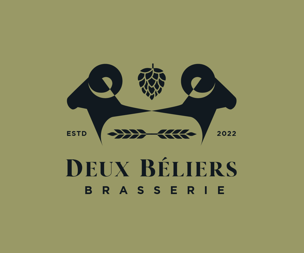 Logo Design by GliderGraphx for Deux Béliers | Design #28069644