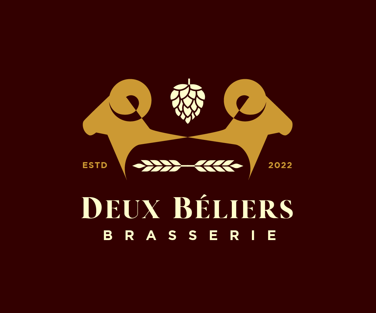 Logo Design by GliderGraphx for Deux Béliers | Design #28070521