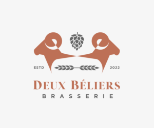 Logo Design by GliderGraphx for Deux Béliers | Design: #28070551