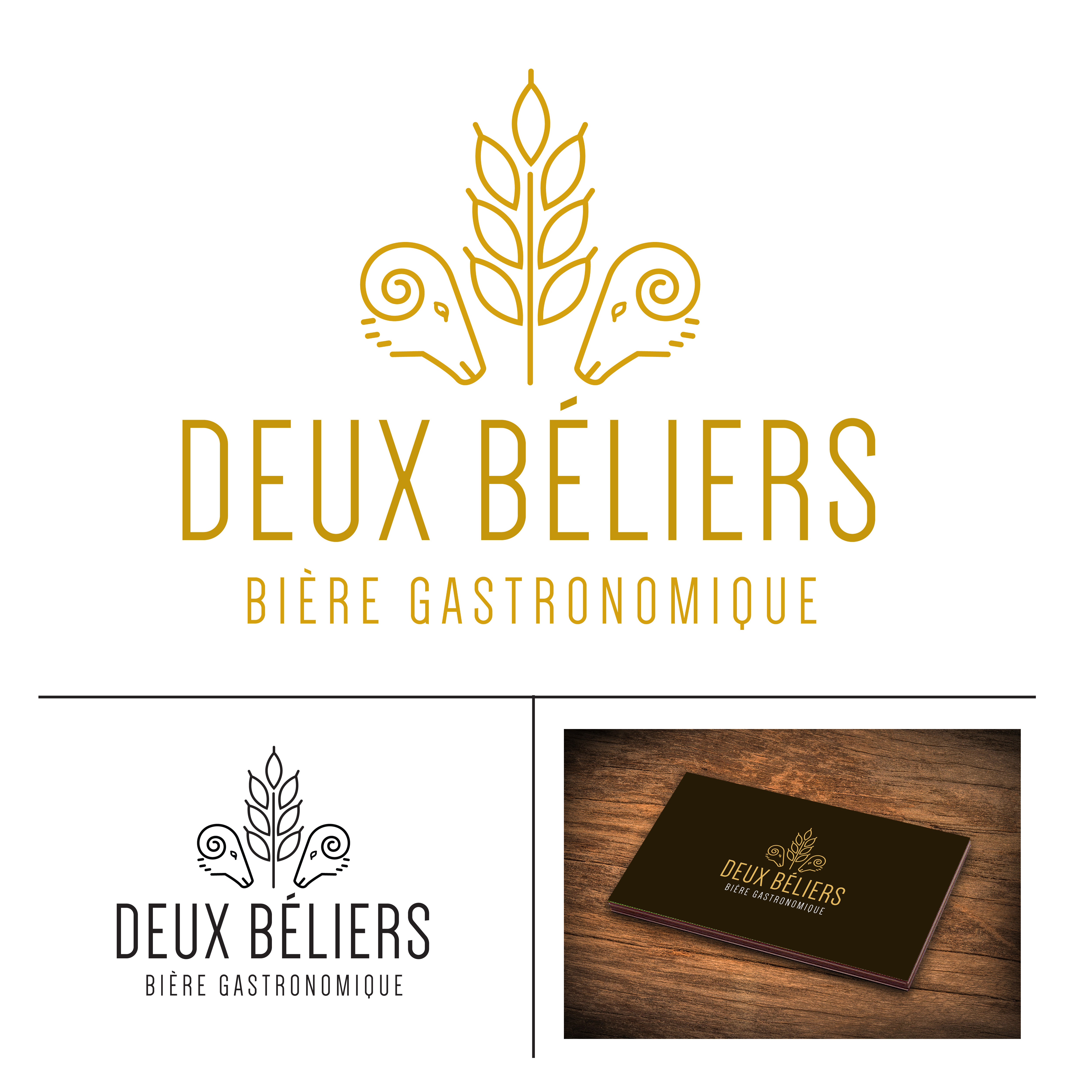 Logo Design by debric for Deux Béliers | Design #28033134