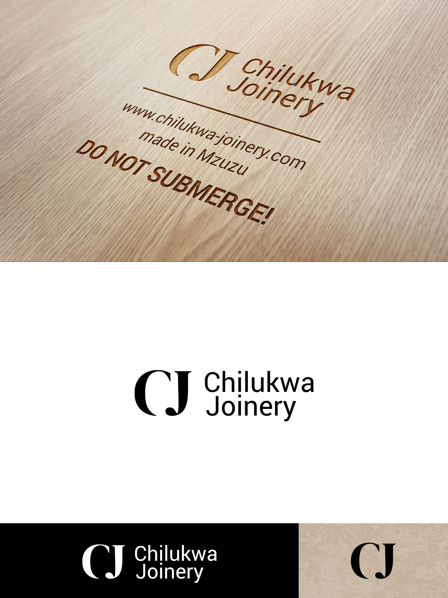 Logo Design by Oleksandr Tovarkov for Chilukwa Joinery | Design #28042068