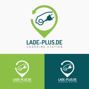 lade-plus.de | Logo Design by AMBStudio