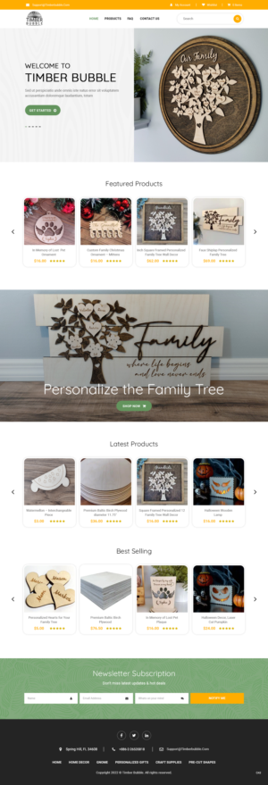 Web Design by pb for this project | Design: #28032988