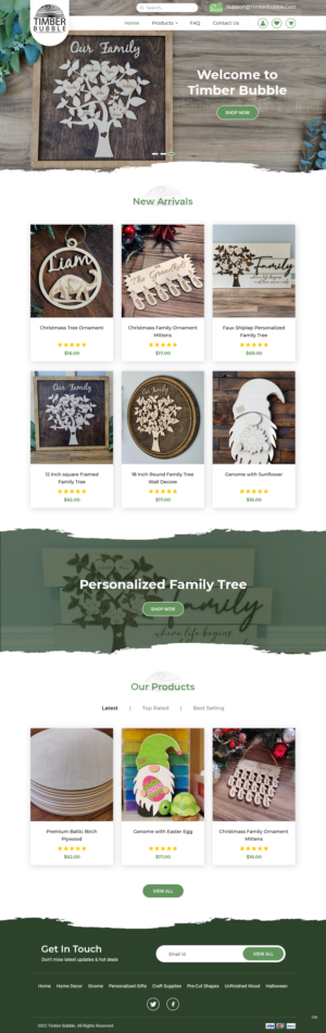 Web Design by pb for this project | Design: #28032990