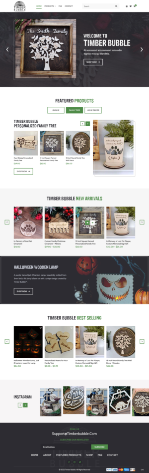 Web Design by pb for this project | Design: #28032991