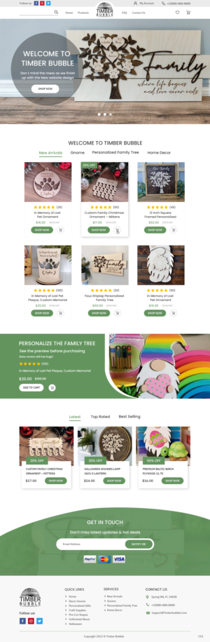 Web Design by pb for this project | Design: #28032995