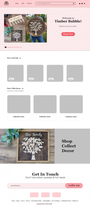Web Design par Lokufiish Studio pour ce projet | Design #28048511