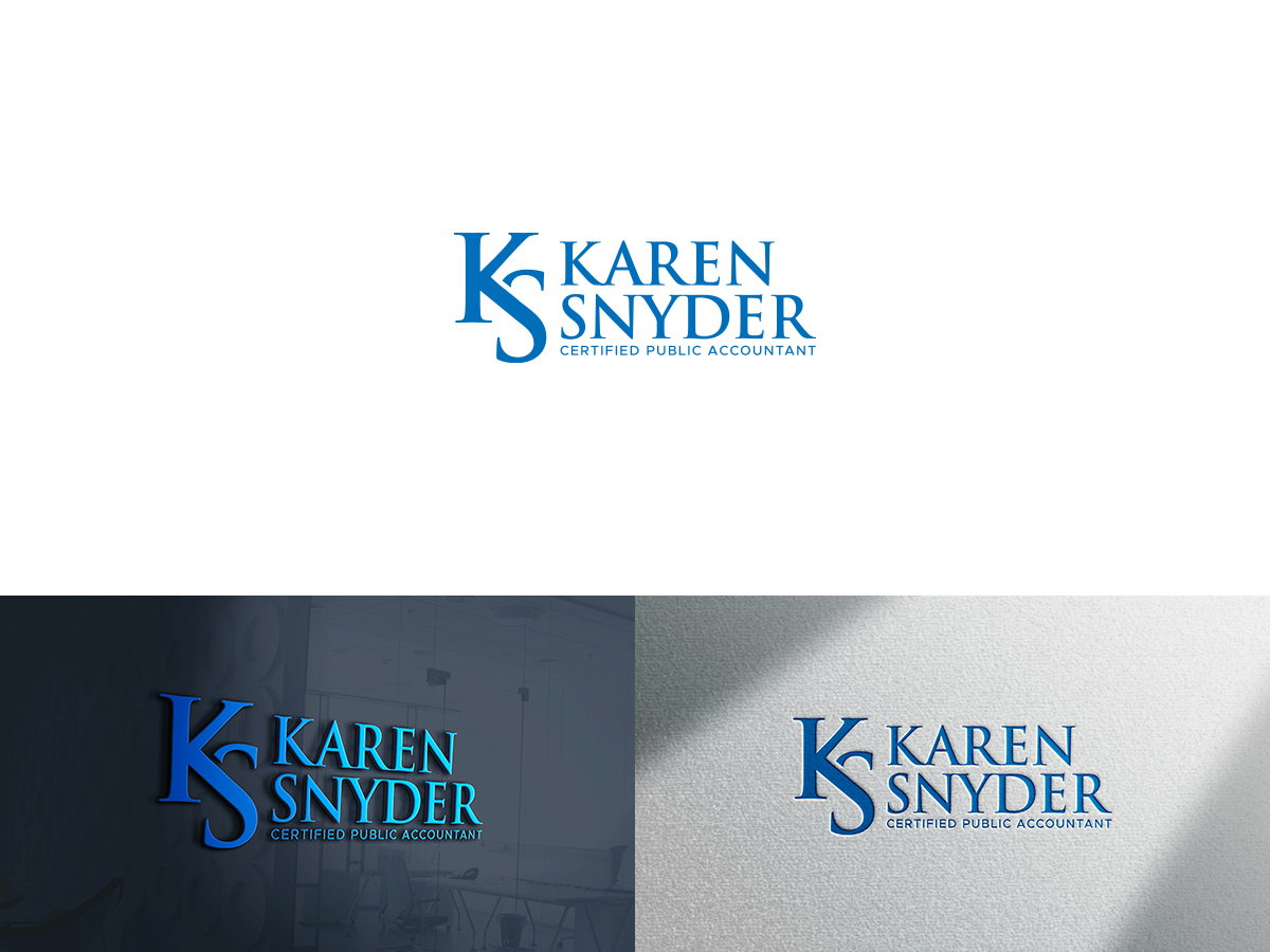 Diseño de Logo por Slant Line Media para Karen Snyder CPA | Diseño #28024154