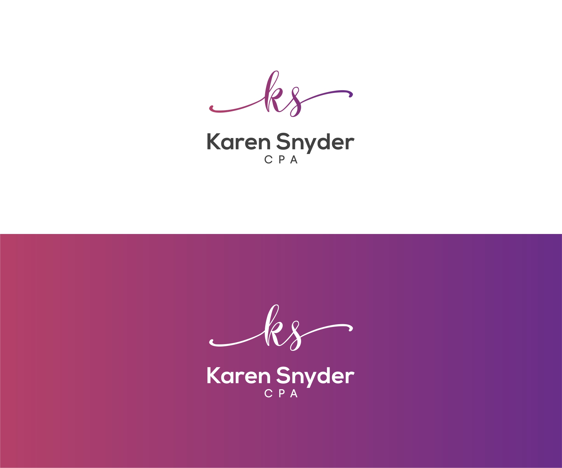 Logo-Design von Zeph Design für Karen Snyder CPA | Design #28032165
