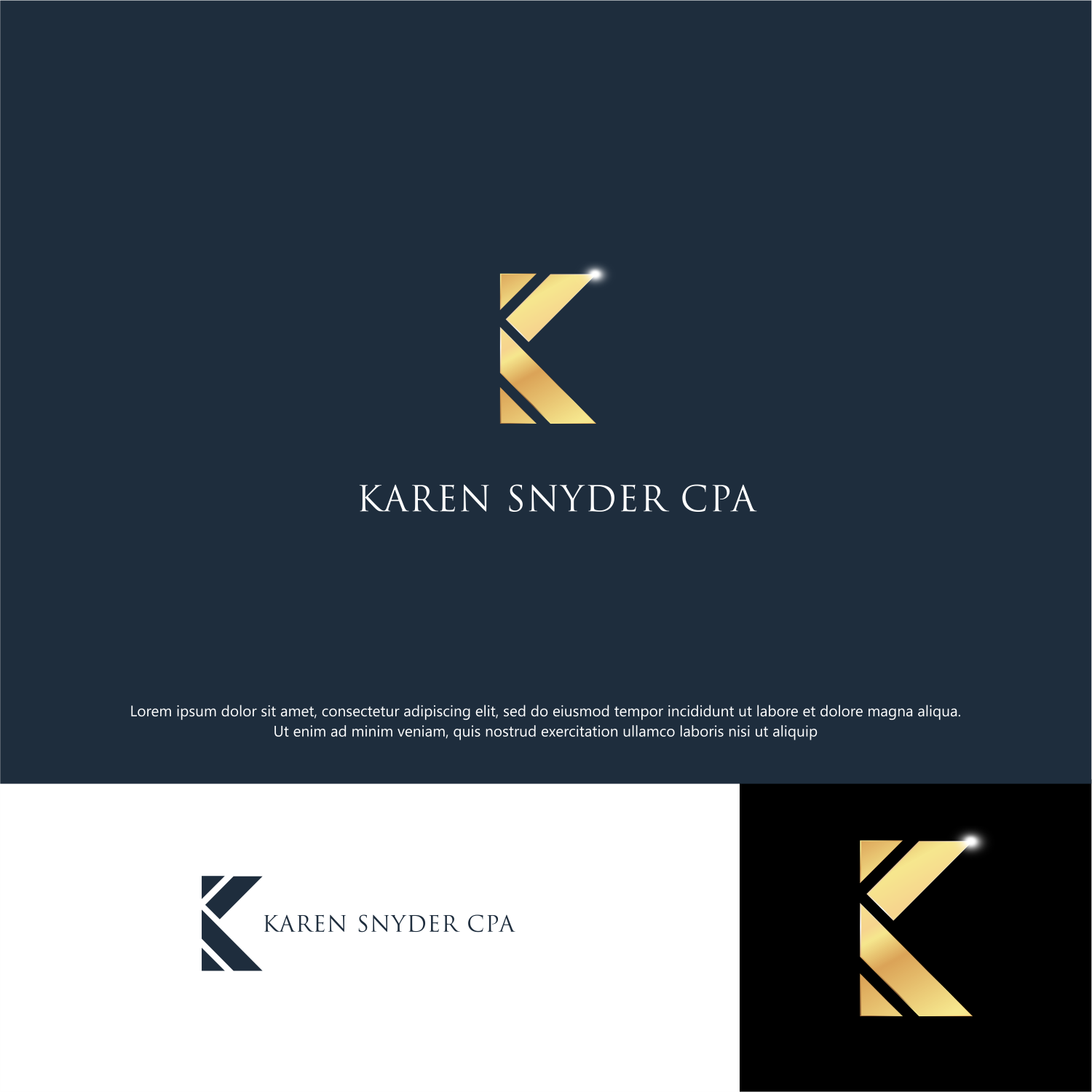 Logo-Design von ThiagoB für Karen Snyder CPA | Design #28026990