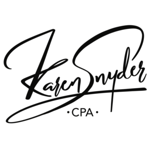 Design de Logo par velmina pour Karen Snyder CPA | Design #28028985