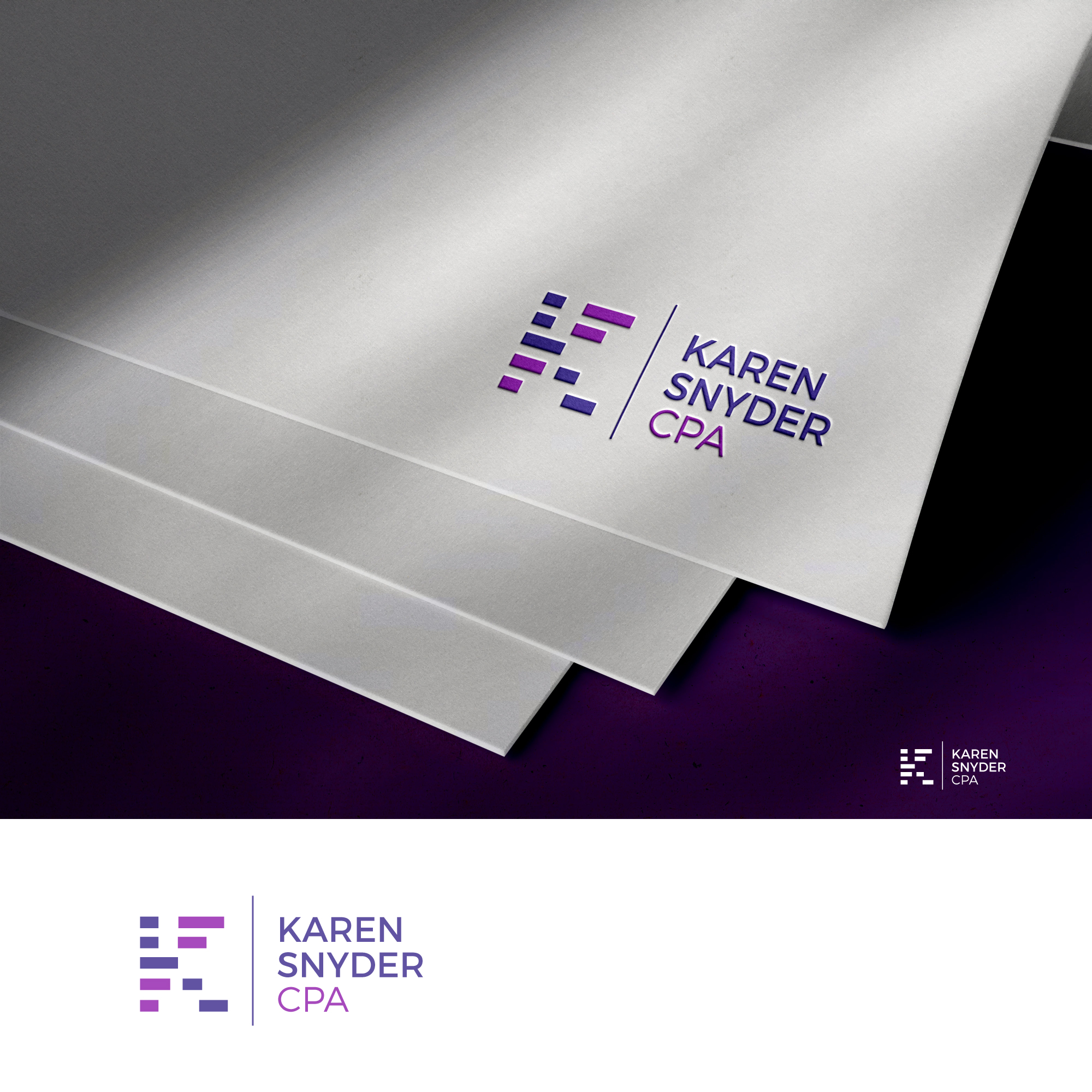 Logo-Design von UMBRA Designs für Karen Snyder CPA | Design #28024564