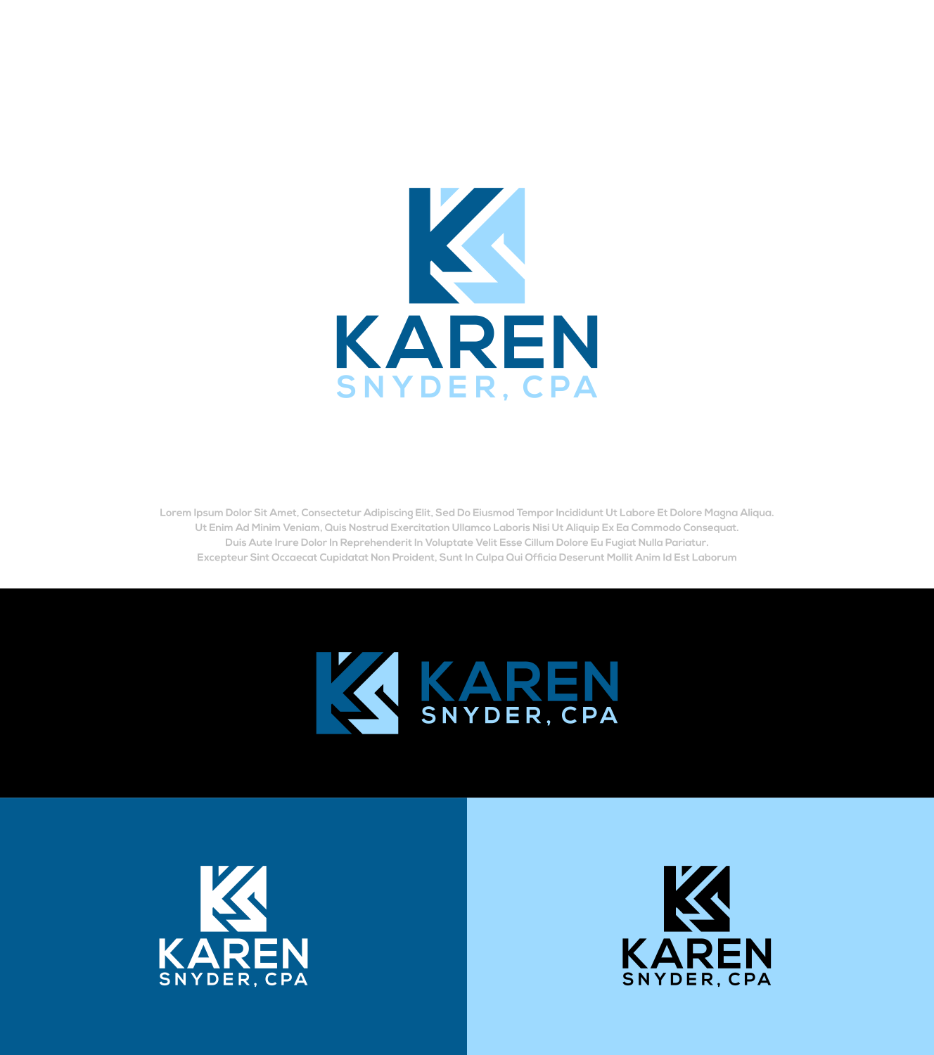 Logo-Design von Aditya.DwiRama für Karen Snyder CPA | Design #28024584