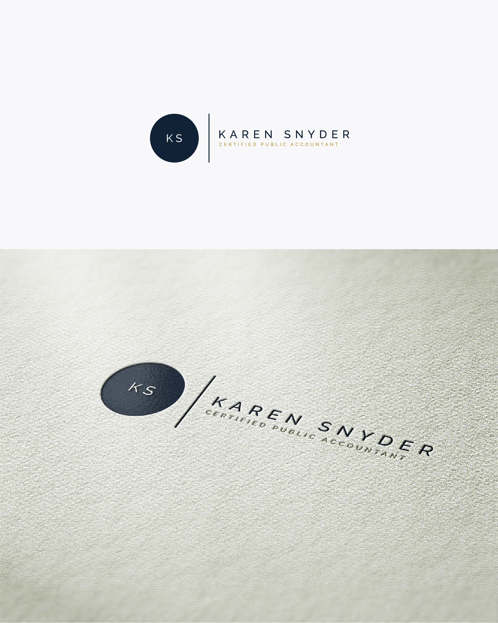 Logo Design by IMilenovic for Karen Snyder CPA | Design #28025366