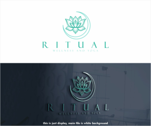 Logo Design by alkaline for Ritual Wellness nd Yoga | Design: #28029465