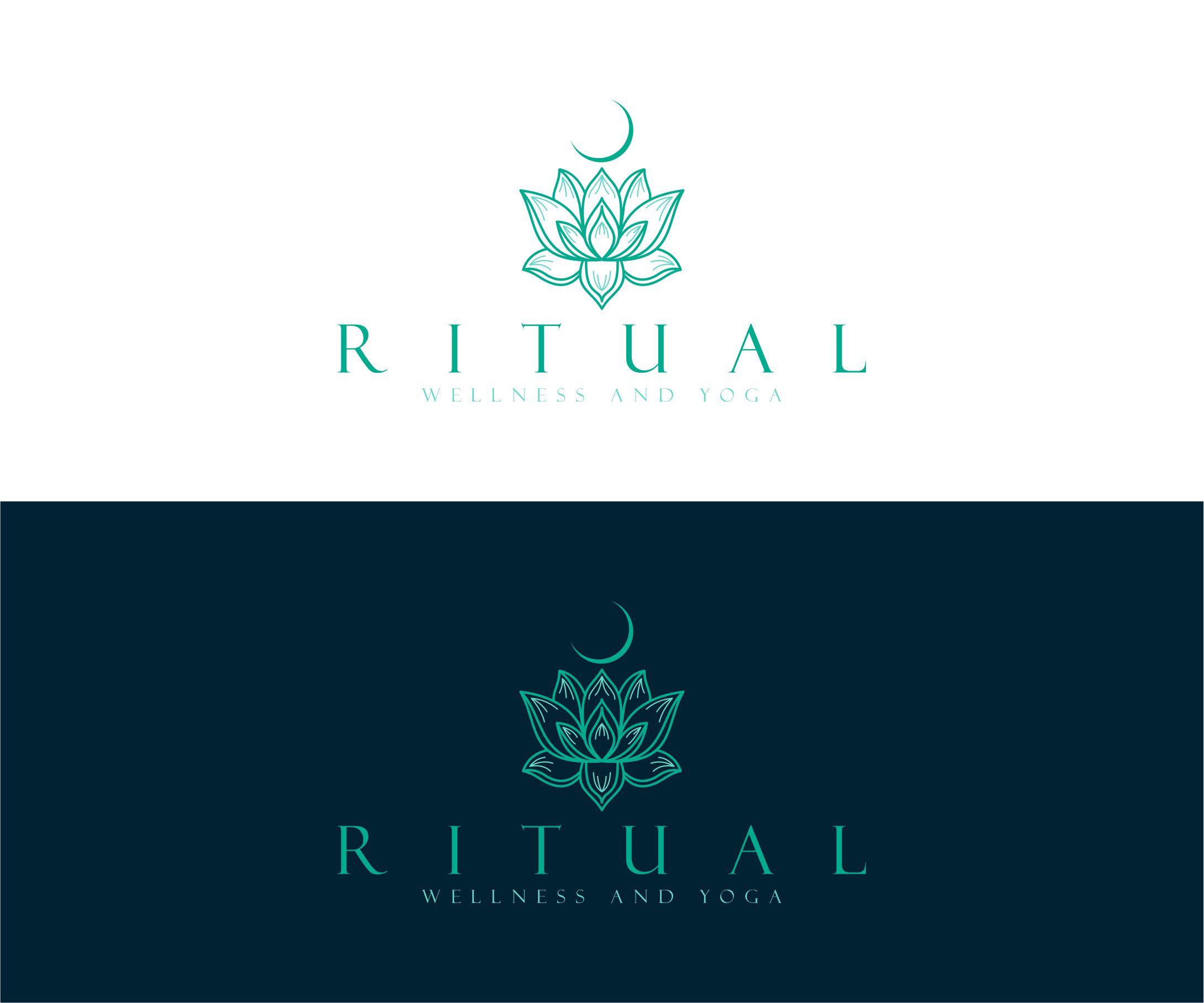 Logo Design by alkaline for Ritual Wellness nd Yoga | Design #28029647