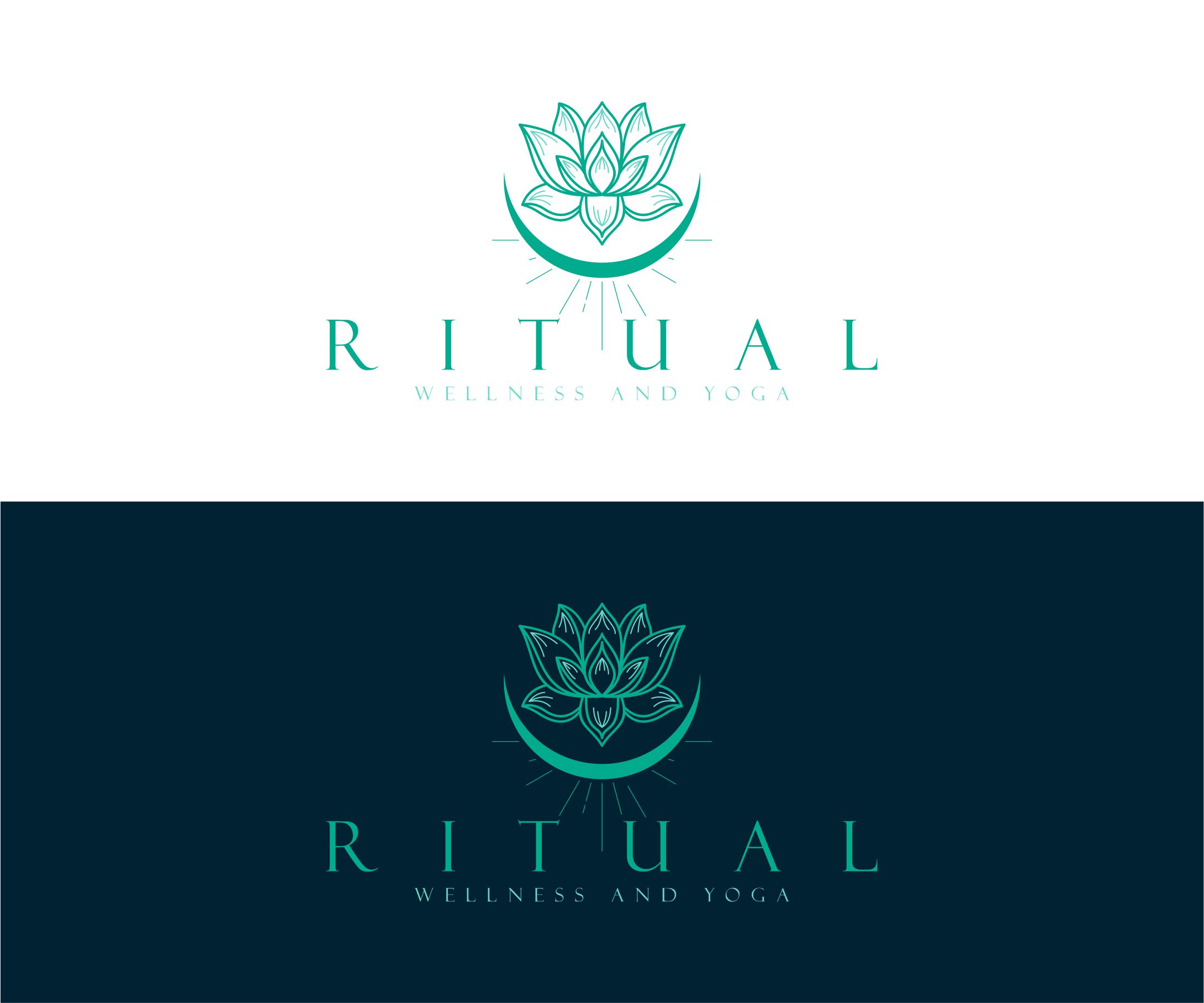 Logo Design by alkaline for Ritual Wellness nd Yoga | Design #28029866