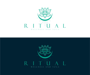 Logo Design by alkaline for Ritual Wellness nd Yoga | Design: #28029866