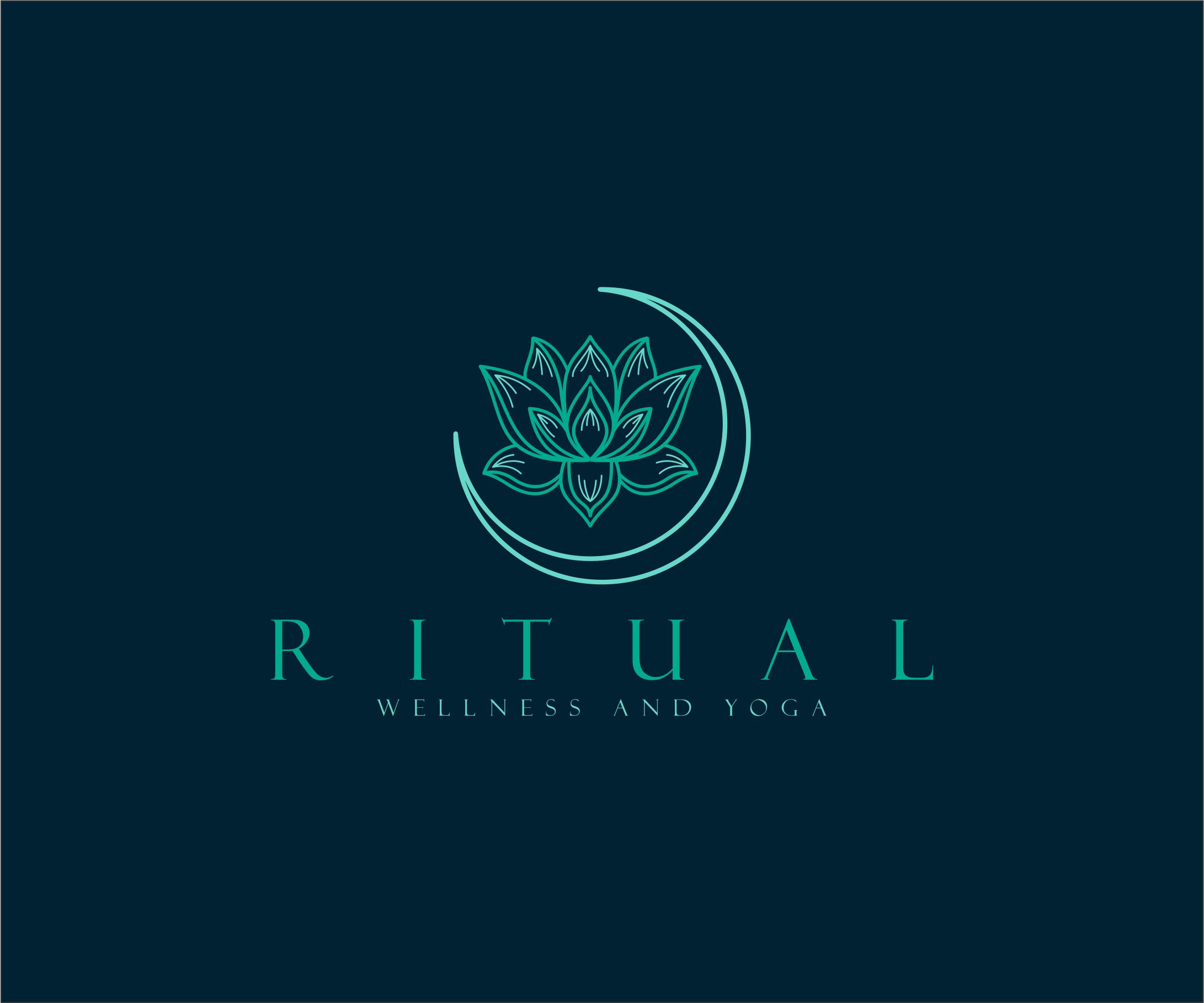 Logo Design by alkaline for Ritual Wellness nd Yoga | Design #28030096