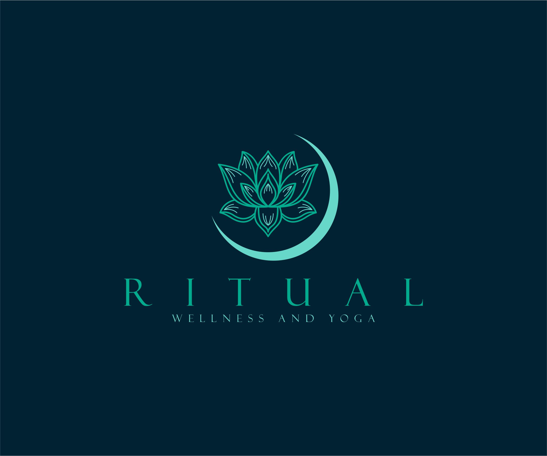 Logo Design by alkaline for Ritual Wellness nd Yoga | Design #28034016