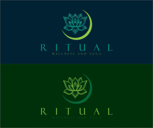 Logo Design by alkaline for Ritual Wellness nd Yoga | Design: #28043459