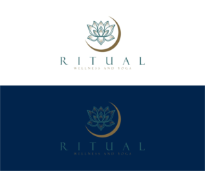 Logo Design by alkaline for Ritual Wellness nd Yoga | Design: #28043995