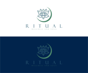 Logo Design by alkaline for Ritual Wellness nd Yoga | Design: #28043996