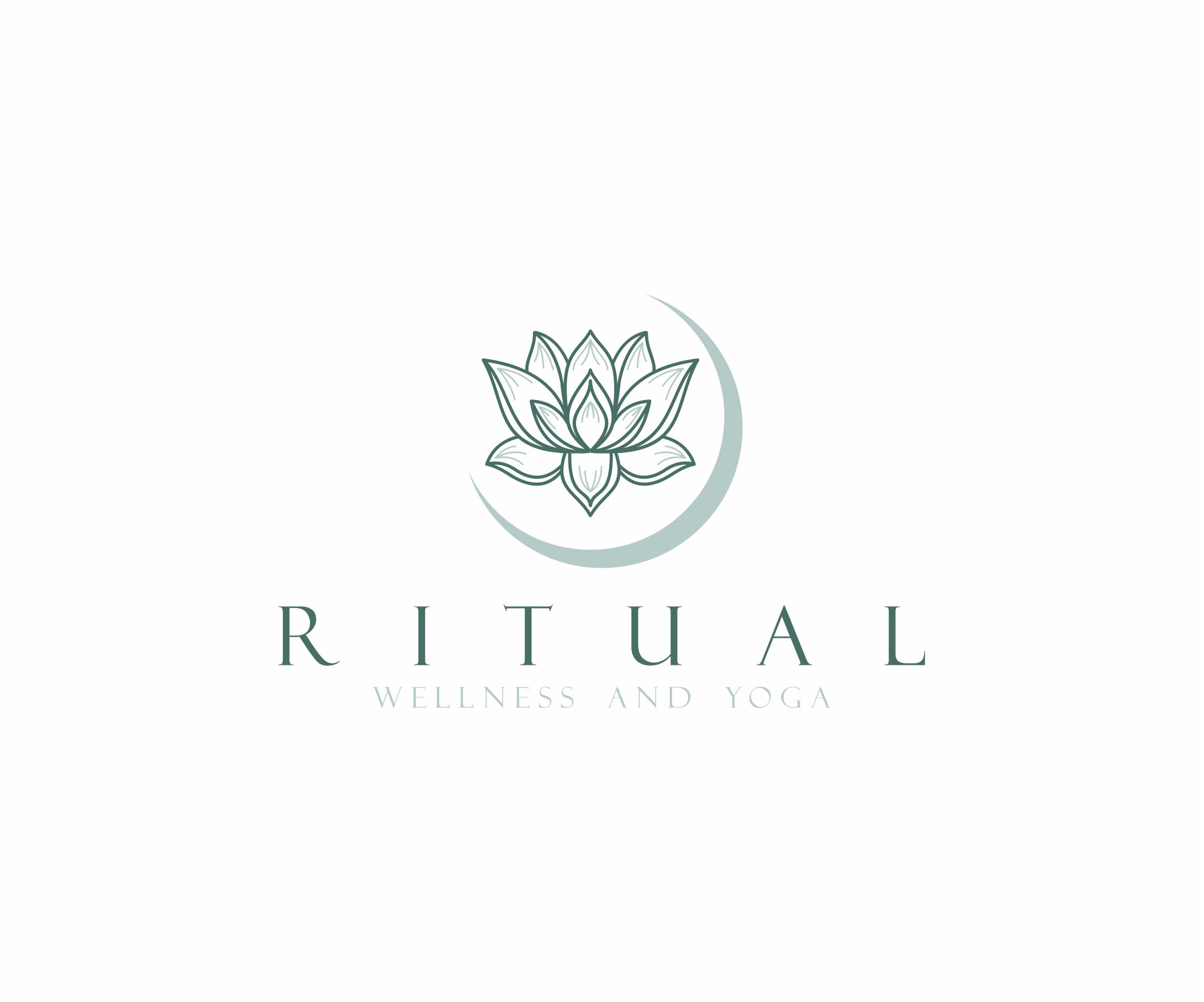 Logo Design by alkaline for Ritual Wellness nd Yoga | Design #28049158