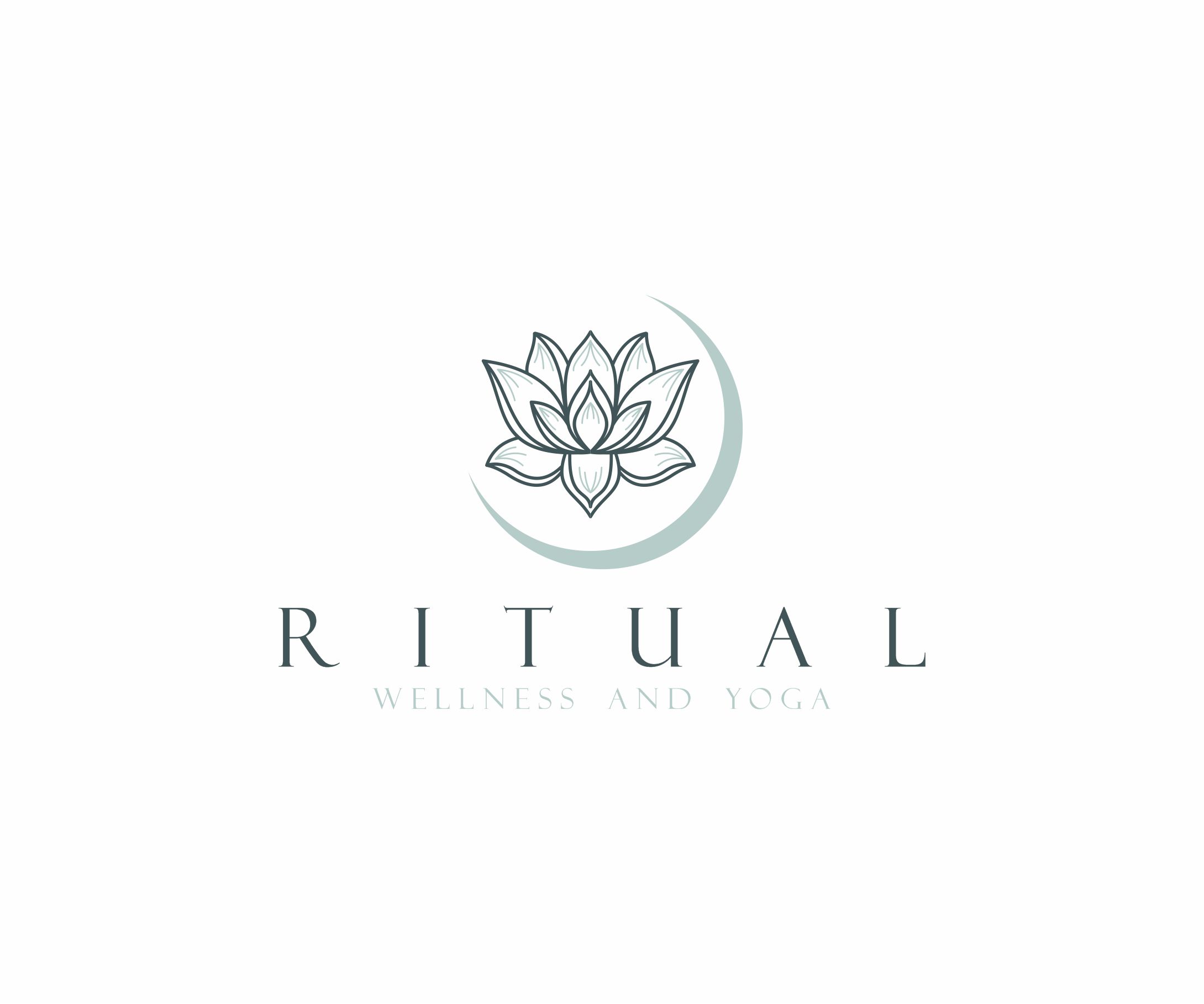 Logo Design by alkaline for Ritual Wellness nd Yoga | Design #28049159