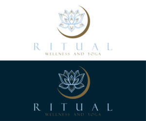 Logo Design by alkaline for Ritual Wellness nd Yoga | Design: #28056754