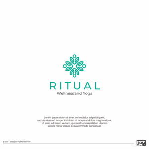 Logo Design by joysetiawan  for Ritual Wellness nd Yoga | Design: #28030442