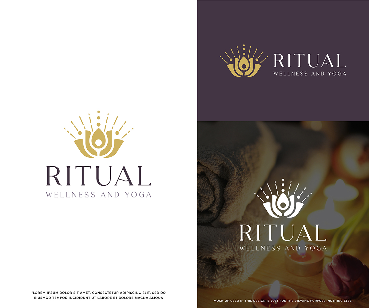 Logo Design by Admira Graphics for Ritual Wellness nd Yoga | Design #28031358