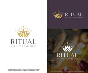 Logo Design by Admira Graphics for Ritual Wellness nd Yoga | Design: #28031358