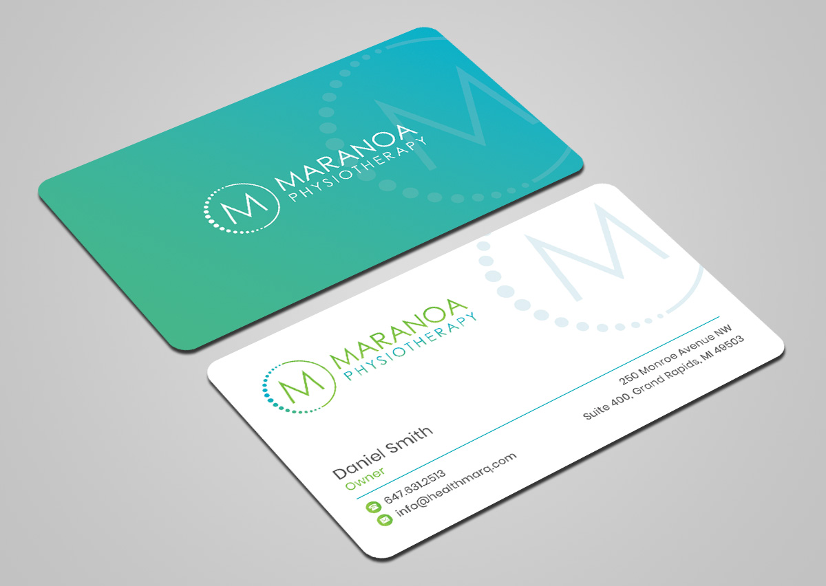 Visitenkarten-Design von Sandaruwan für Maranoa Physiotherapy | Design #28066534