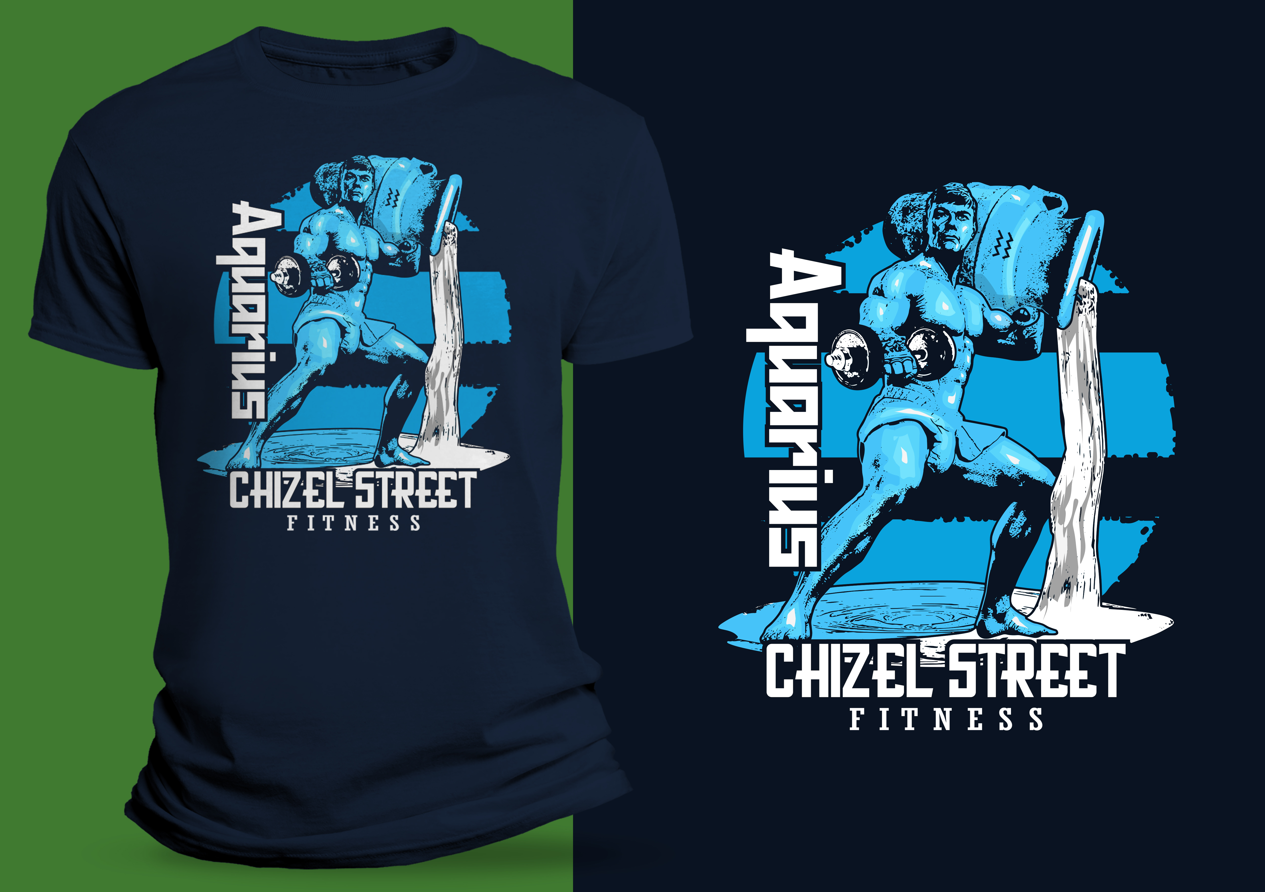 T-shirt Design by SAI DESIGNS for Chizel Street Fitness | Design #28054909