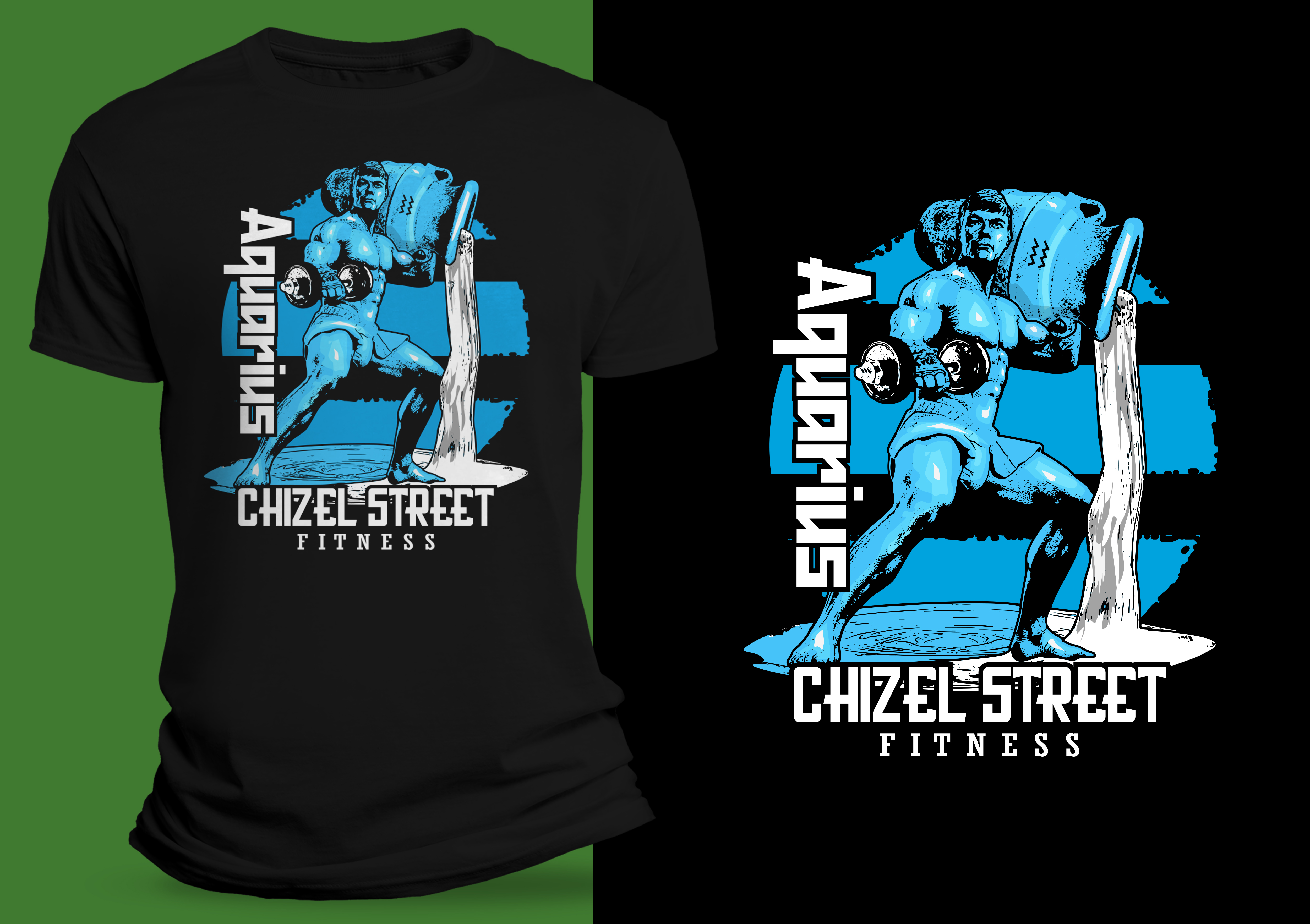 T-Shirt-Design von SAI DESIGNS für Chizel Street Fitness | Design #28054910