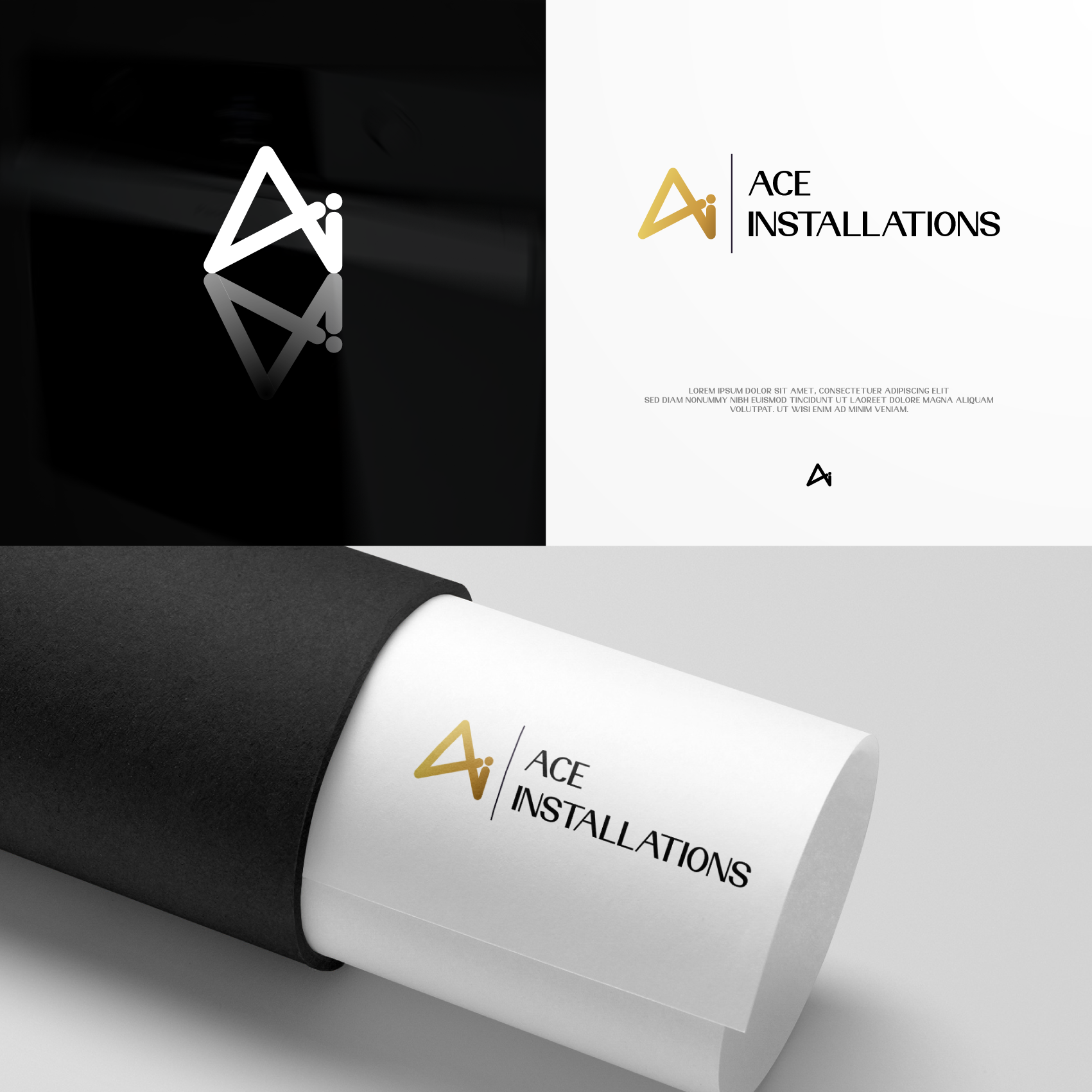 Logo Design by Ankhisto for Ace Installations | Design #28027389