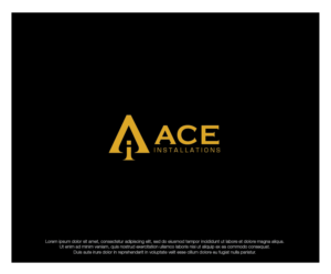 Diseño de Logo por dstudios para Ace Installations | Diseño: #28026502