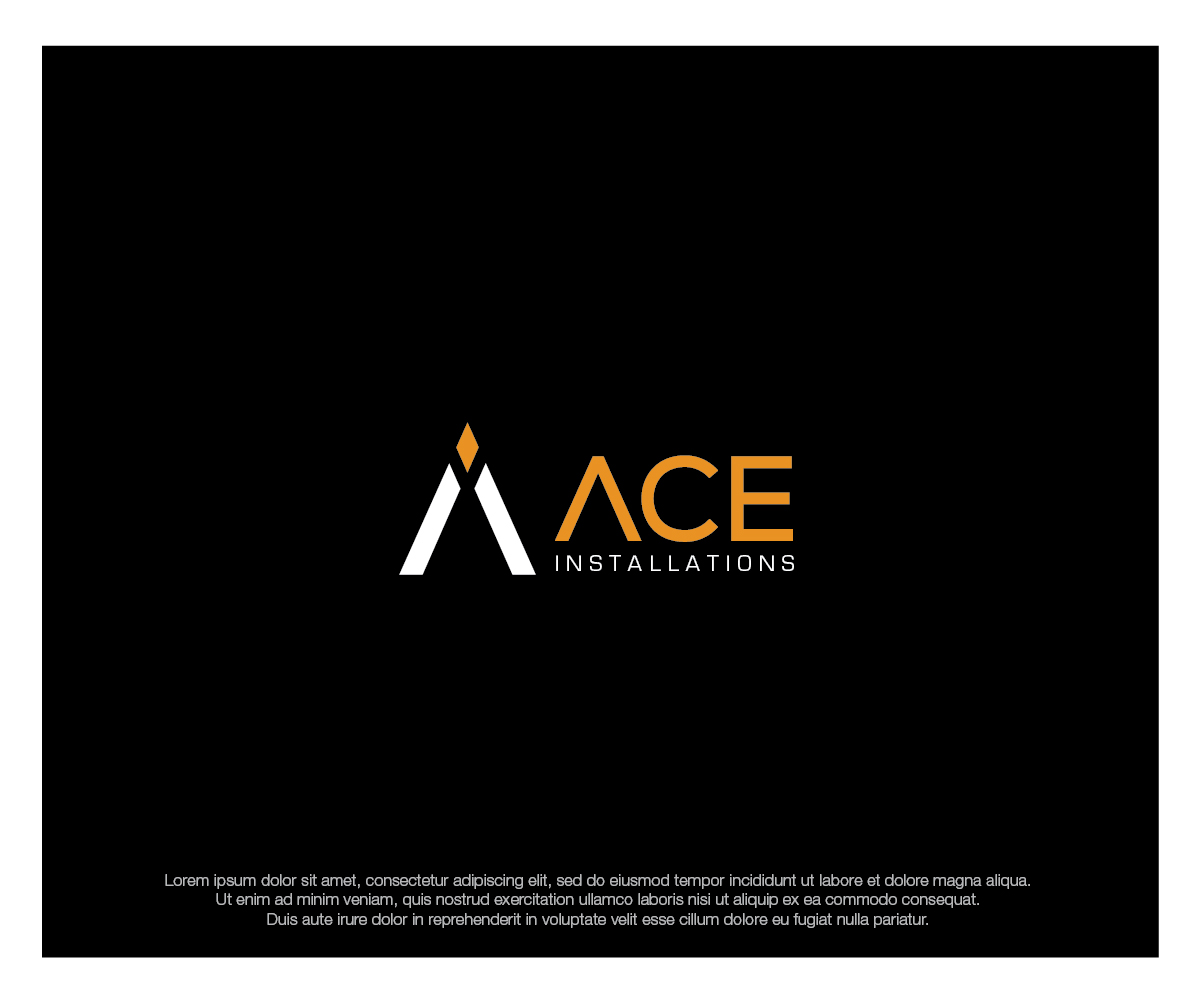 Diseño de Logo por dstudios para Ace Installations | Diseño #28026503