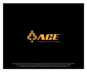 Diseño de Logo por dstudios para Ace Installations | Diseño: #28026504